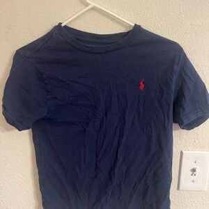 Boys T-shirt by Ralph Lauren Men's Navy Blue T-Shirt